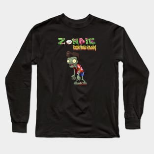 Plant Vs zombie game T shirt Long Sleeve T-Shirt